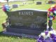 Bill and Kathryn Dryden Raines -- Grave Marker