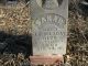 Sarah Holaday -- Grave Marker
