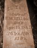 Eliza A. Kellogg -- Grave Marker