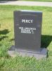 Allan and Rowena Richards Percy -- Grave Marker