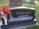 William and Lucille Childress Dickson -- Grave Marker