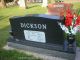 William and Lucille Childress Dickson -- Grave Marker