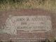 John Milton Addington -- Grave Marker