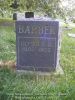Ulysses Grant Barber -- Grave Marker