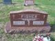 A. B. and Julia Fisher -- Grave Marker