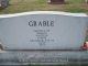 George and Hedi Grable -- Grave Marker