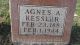 Agnes Waller Kessler -- Grave Marker