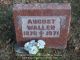 August Waller -- Grave Marker