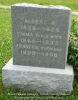 Albert, Emma Wilson and Frances Owen -- Grave Marker