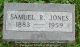 Samuel Ralph JONES