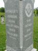 Spencer and Amelia Farris Johnson -- Grave Marker