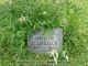 Adaline Scurlock -- Grave Marker