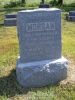 William and Elmira Hall Morgan -- Grave Marker