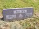 William and Ella Hylton Totten -- Grave Marker