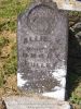 Allie Pulley -- Grave Marker