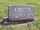 Charles and Della Morgan McVicker -- Grave Marker