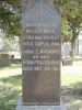 Massena and Sarah McCormick -- Grave Marker