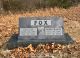 Beecher and Mamie Fox -- Grave Marker