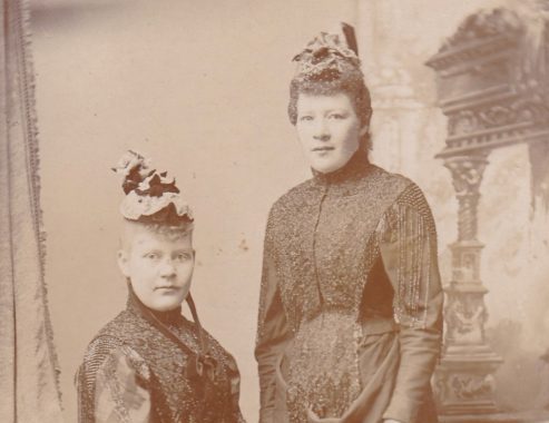 Rescued Photo: Baker and Marie Family Photograph